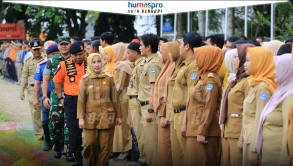 Pemkot Kendari Upacara Hari Kesiapsiagaan Bencana