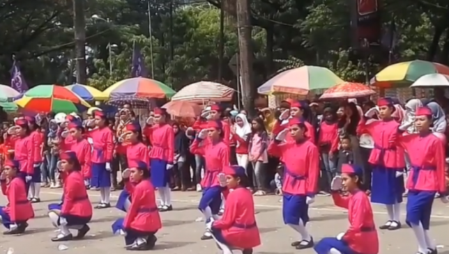 Video, Penampilan Siswi SMPN 3 di HUT ke 187 Kota Kendari