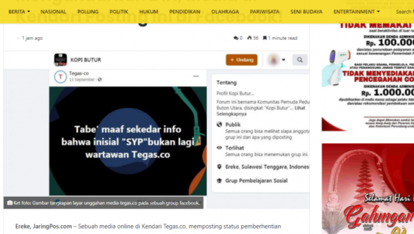 Halalkan Segala Cara, Media Online dari Bali Cari Makan di Butur