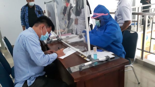 Jelang Pilbup Konsel, Pasangan Endang - Wahyu Ikuti Tes Psikologi