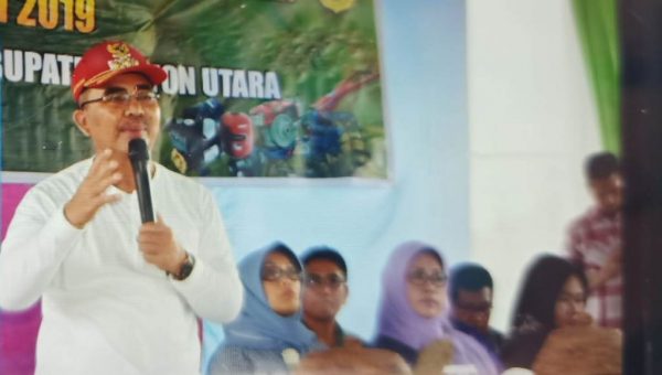 Dari Desa ke Desa, Bupati Butur Hadiri Pasar Rakyat