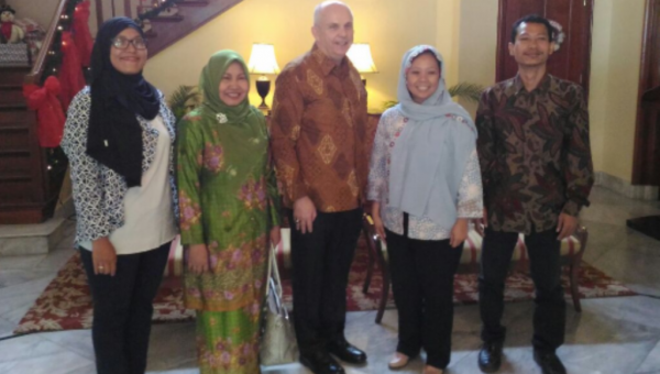 Sampaikan Aspirasi Umat Islam Indonesia, Perwakilan NU dan Wahid Foundation Temui Dubes AS