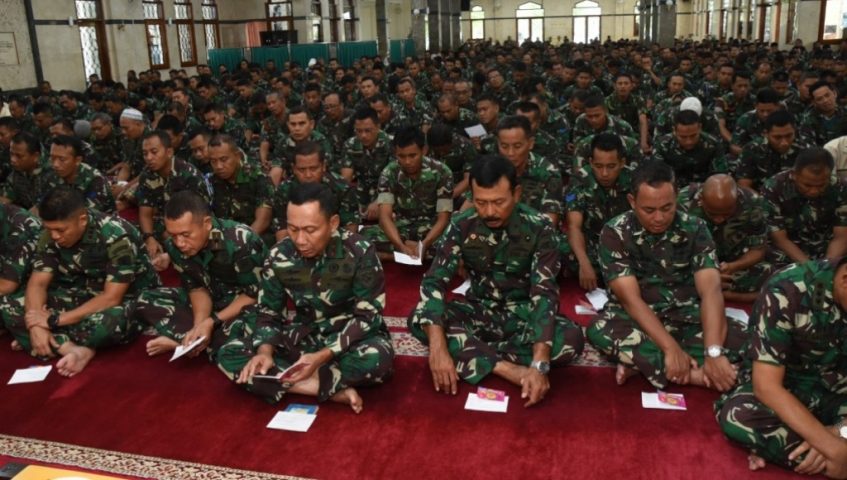 Jelang Hari Armada 2019 Koarmada II Laksanakan Doa Bersama