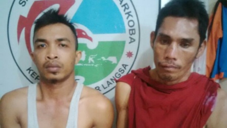 Dua TSK Pengguna Sabu di Ringkus