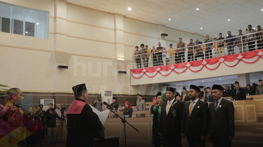 Unsur Pimpinan Dilantik, Menanti Kinerja DPRD Kota Kendari