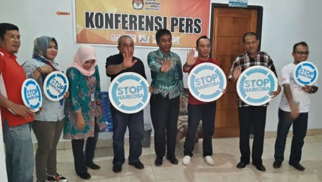 BNNK Tes Urine Penyelenggara Negara, Ketua KPU Muna Kutuk Pejabat Pengguna Narkoba