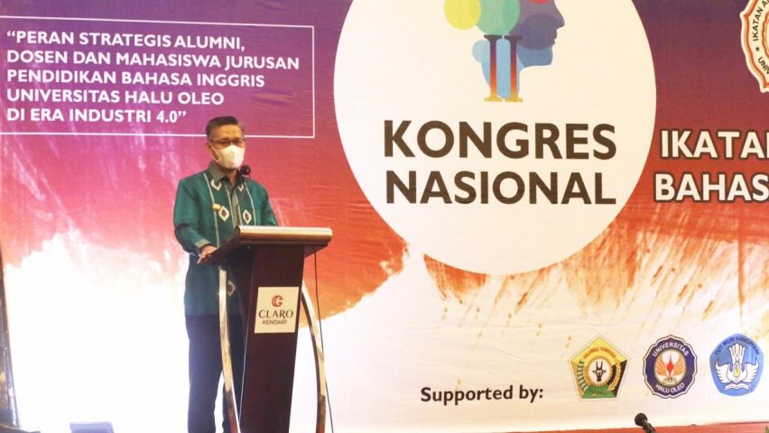 Kongres IKA Bahasa Inggris UHO, Sulkarnain Ajak Alumni Berkiprah untuk Kota Kendari