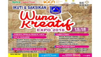 Deklarasi Wuna Kreatif Expo 2018