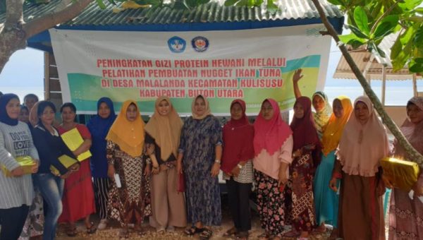 Fakultas KesMas UHO Gelar Pelatihan Peningkatan Gizi Hewani